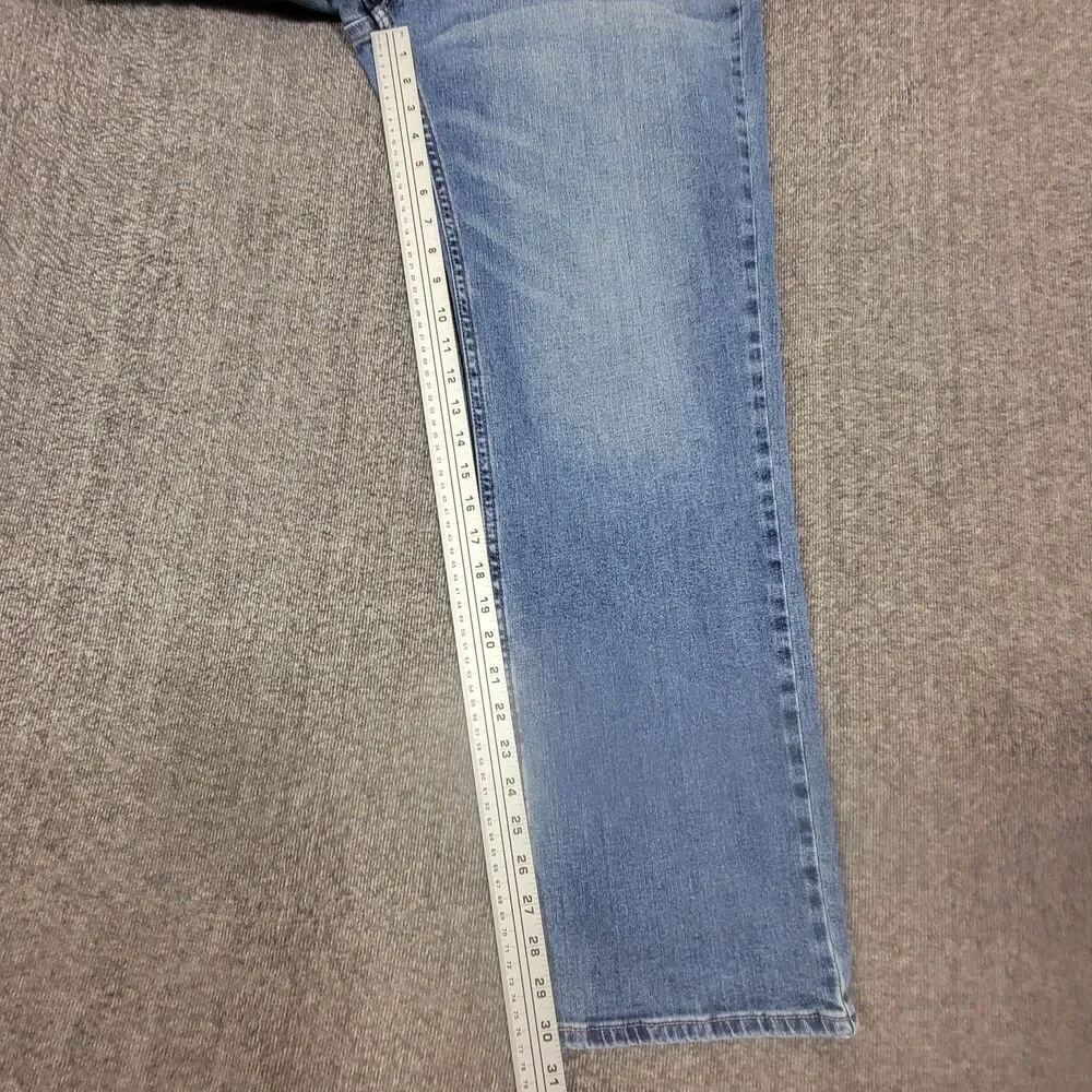 Hollister California Straight Jeans Mens 39x30* Blue Epic Flex Stretch Denim
